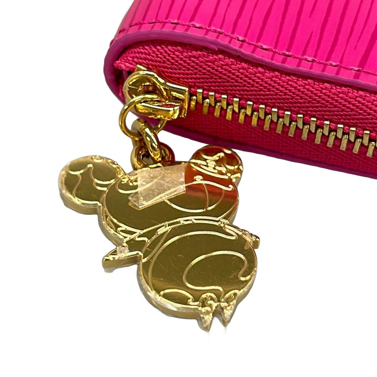Louis Vuitton Coin Case Epi LV Takashi Murakami Zippy Purse Pink Collaboration — view 9