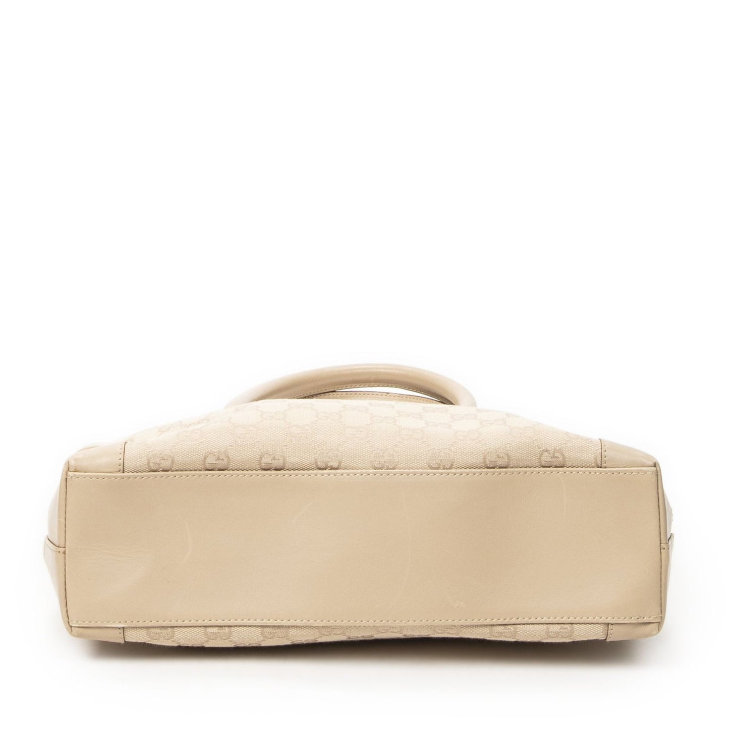 Gucci Zip Tote Beige GG Canvas — view 6
