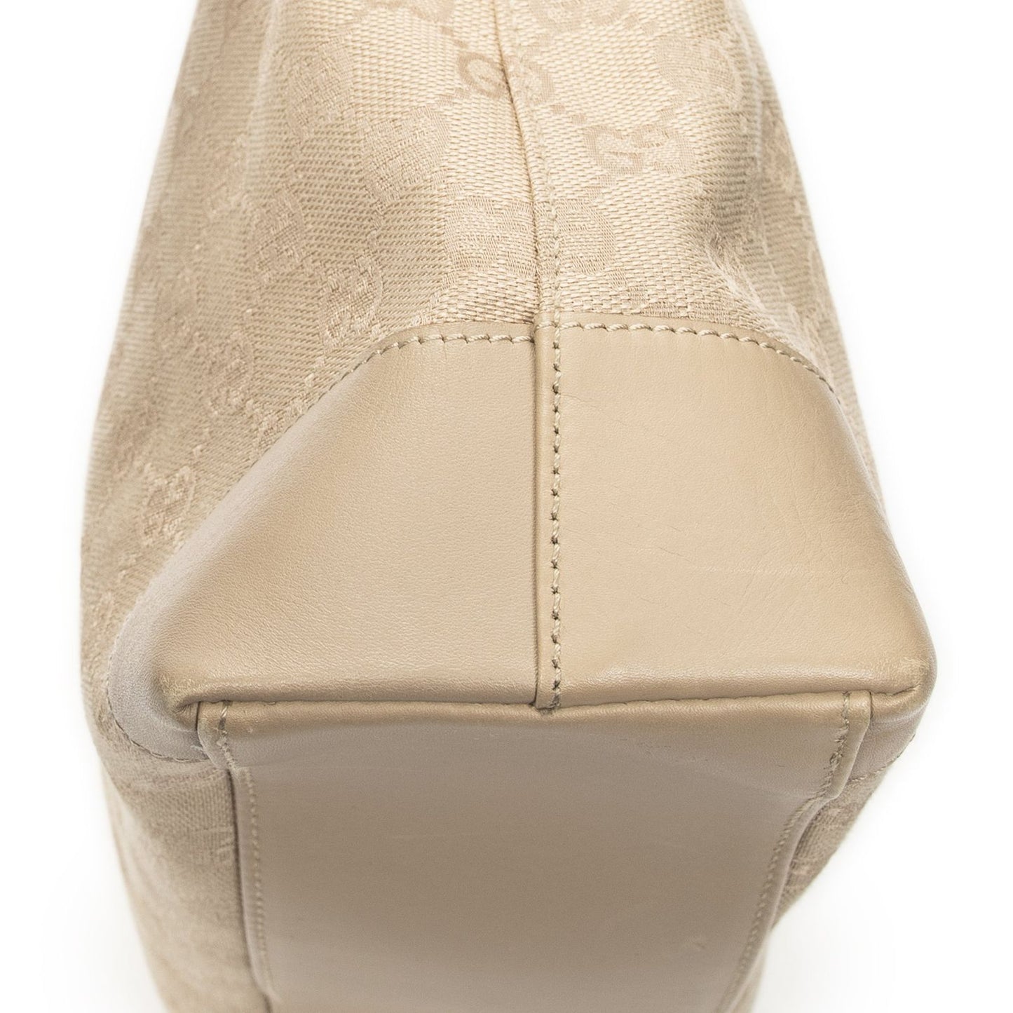 Gucci Zip Tote Beige GG Canvas — view 8