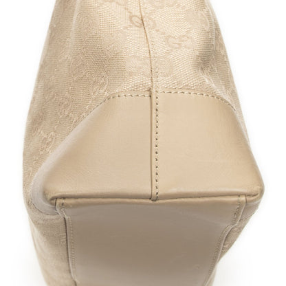Gucci Zip Tote Beige GG Canvas — view 8