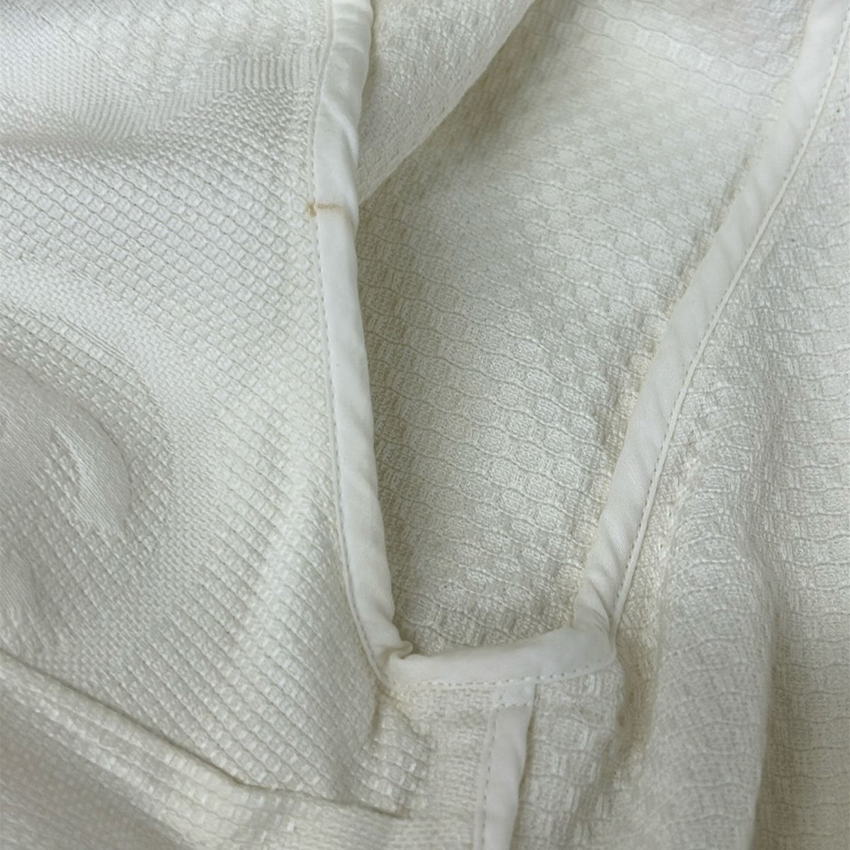 Chanel Jacket 34 S Sports Line White 3/4 Sleeve Zip Up CC Logo Camellia — view 9