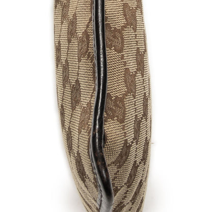 Gucci Small Messenger Dark Brown Beige GG Canvas — view 7