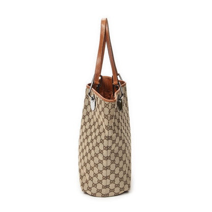 Gucci Eclipse Tote Orange Beige GG Canvas — view 3