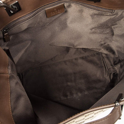 Gucci Height Long Tote Brown Beige GG Canvas — view 9