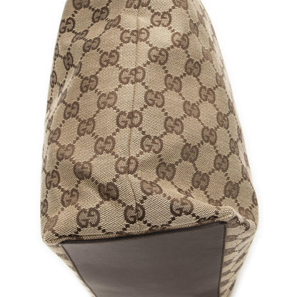 Gucci Height Long Tote Brown Beige GG Canvas — view 8