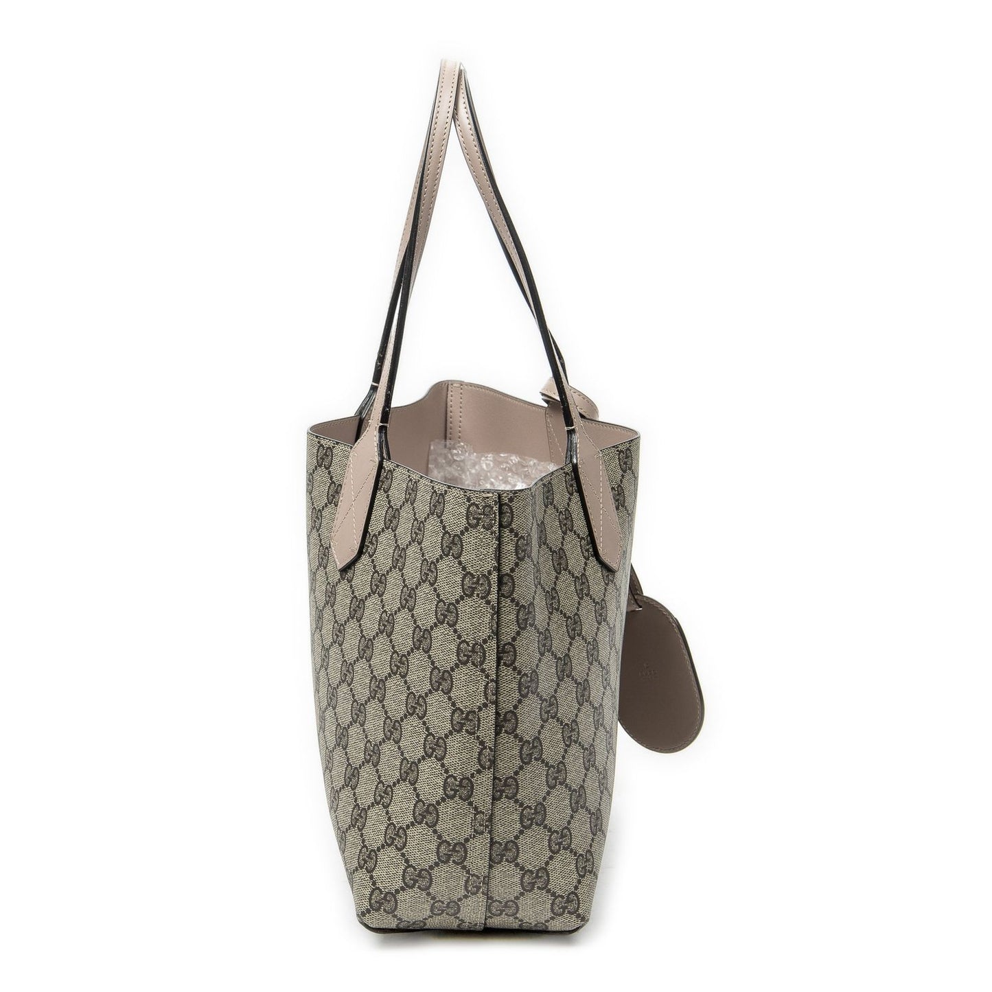 Gucci Roulis Versible Tote Light Pink Beige Supreme Canvas — view 4