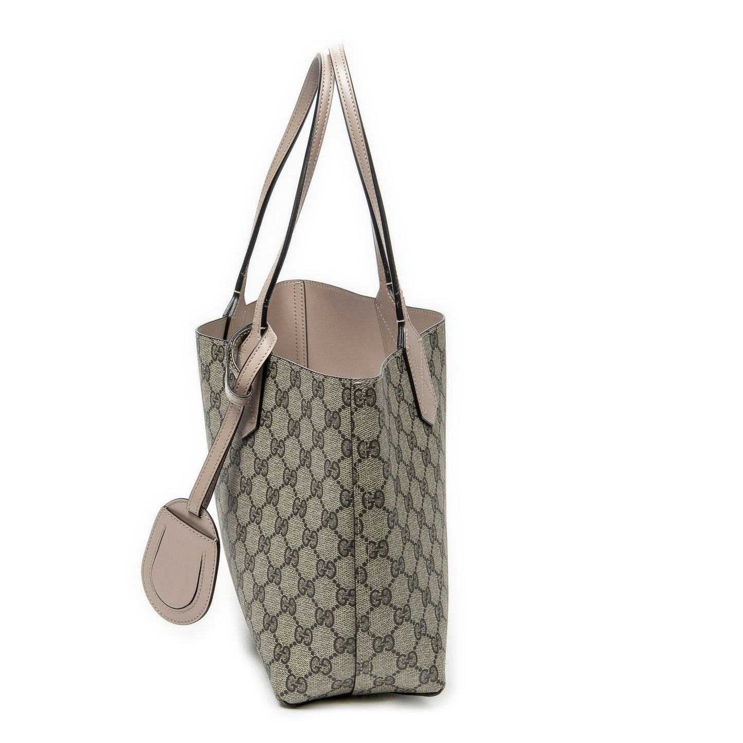 Gucci Roulis Versible Tote Light Pink Beige Supreme Canvas — view 3