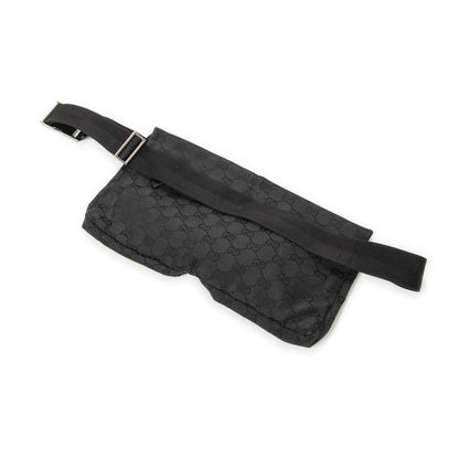 Gucci Waist Pouch Black GG Canvas — view 2