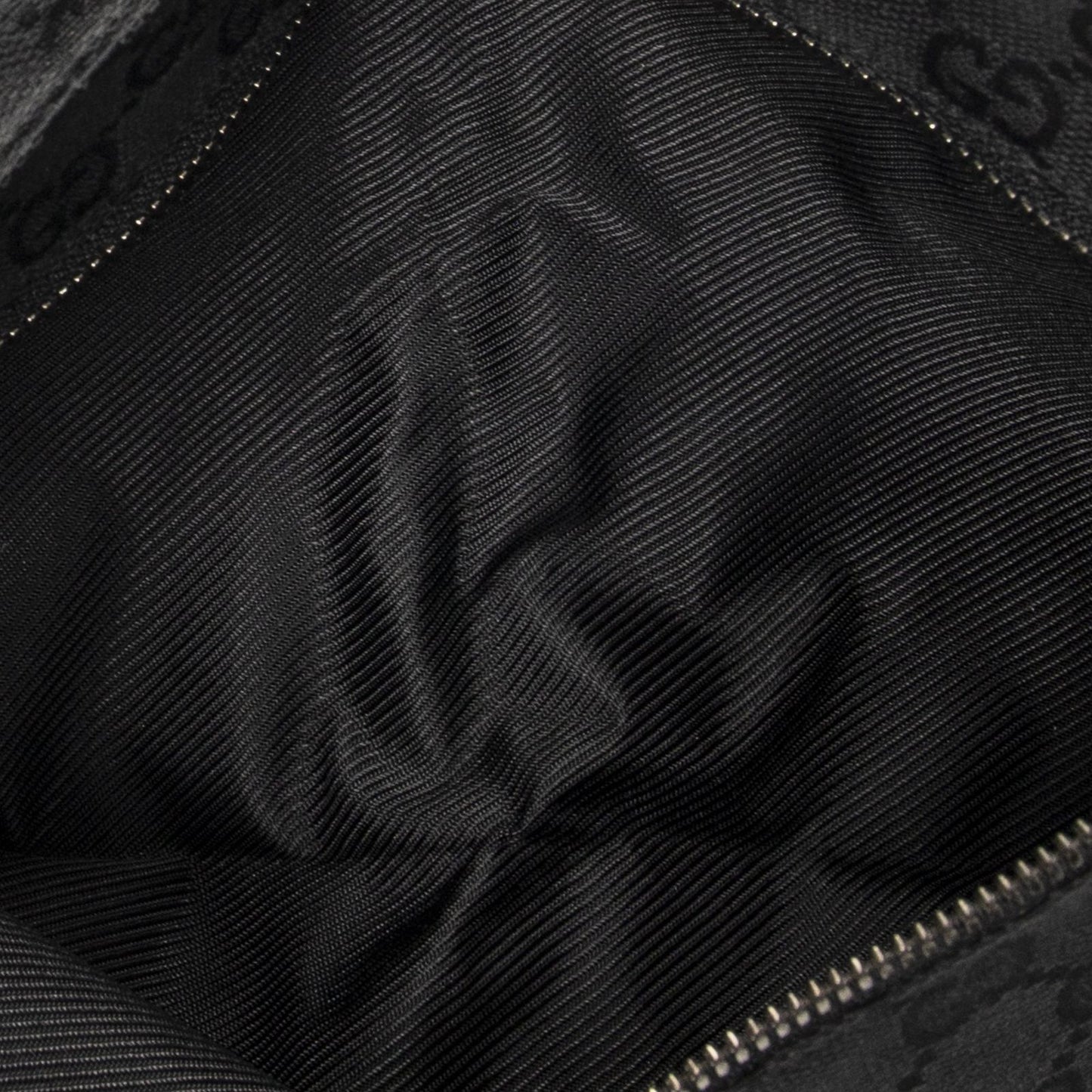 Gucci Waist Pouch Black GG Canvas — view 4