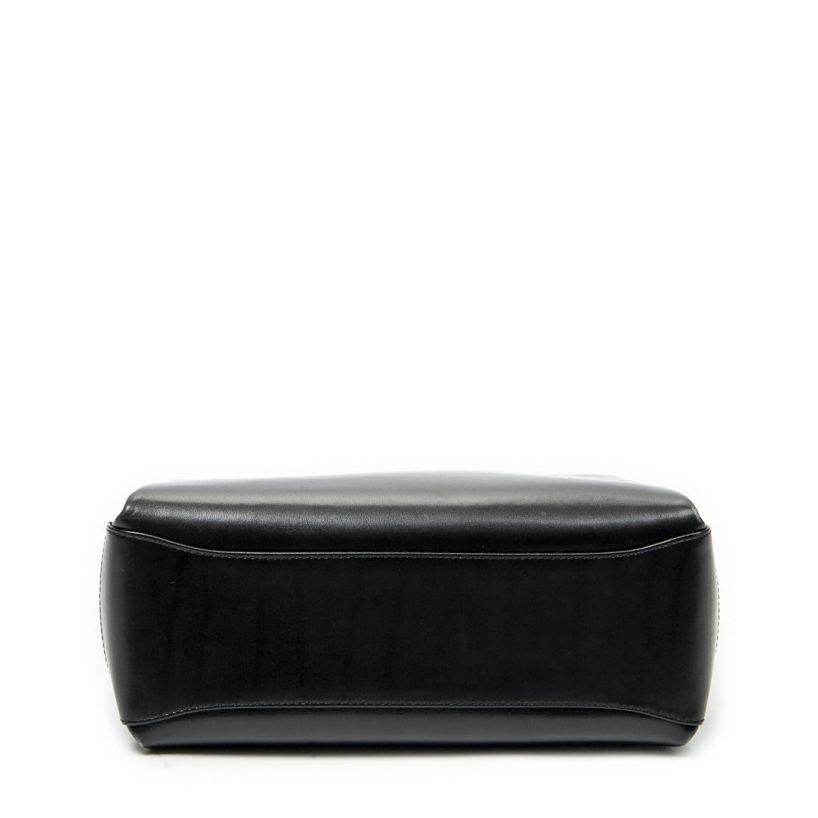 Gucci Vintage Flap Top Handle Black Smooth Calfskin — view 6