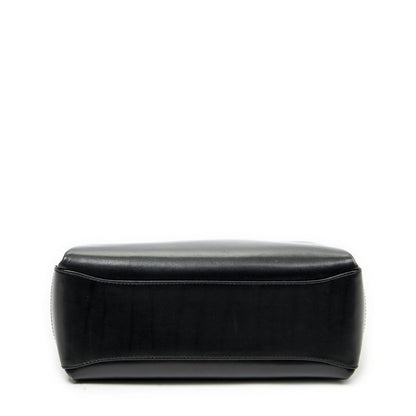 Gucci Vintage Flap Top Handle Black Smooth Calfskin — view 6