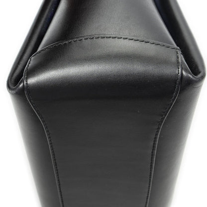 Gucci Vintage Flap Top Handle Black Smooth Calfskin — view 7
