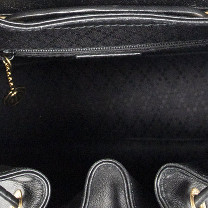 Gucci Mini Bamboo Backpack Black Calfskin Leather — view 9