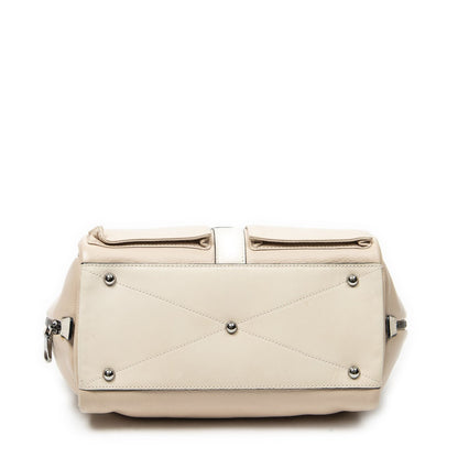 Loewe Loralite Pink Gray Calfskin Leather Messenger — view 6