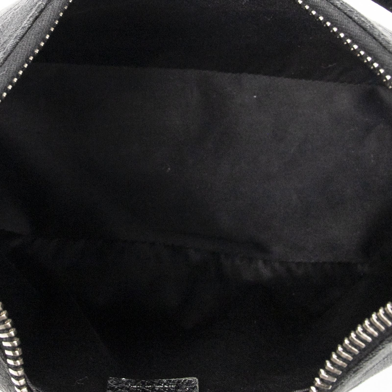 Gucci Ring Handle Zip Hobo Black GG Canvas — view 9