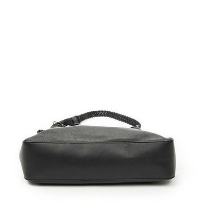 Gucci Marrakech Hobo Black Gray Calfskin Leather — view 6