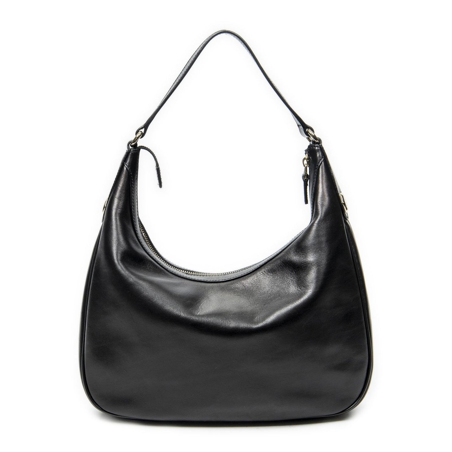 Gucci Small Charmy Hobo Black Calfskin Leather — view 5