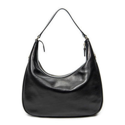 Gucci Small Charmy Hobo Black Calfskin Leather — view 5
