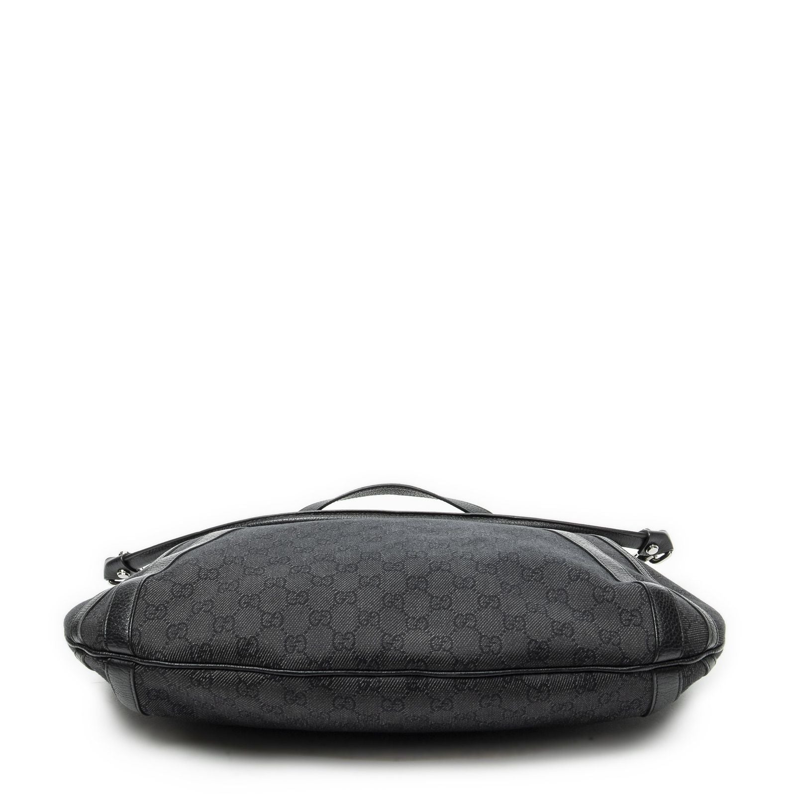 Gucci Convertible Tote Black Denim GG — view 6