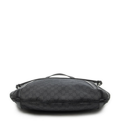 Gucci Convertible Tote Black Denim GG — view 6