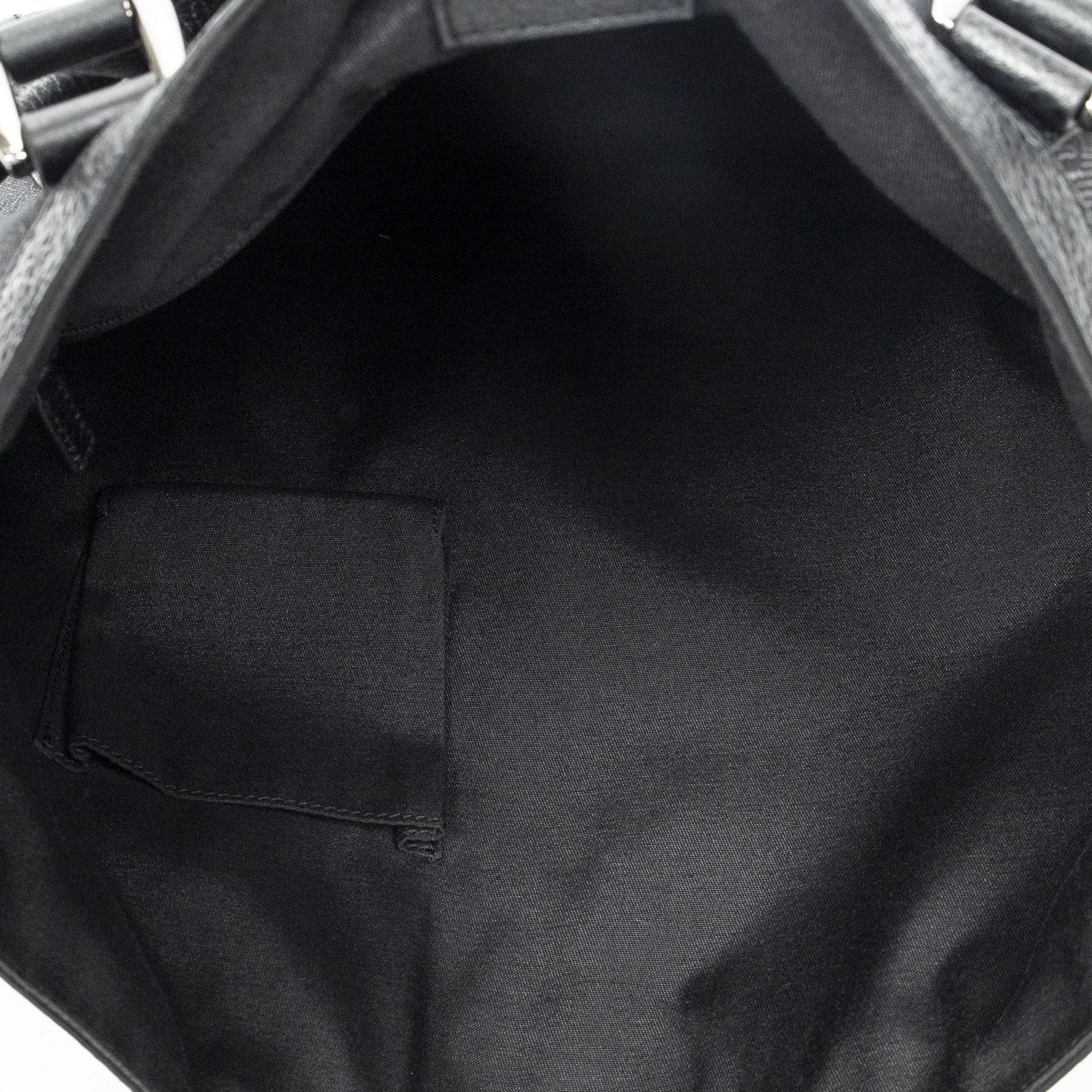 Gucci Convertible Tote Black Denim GG — view 9