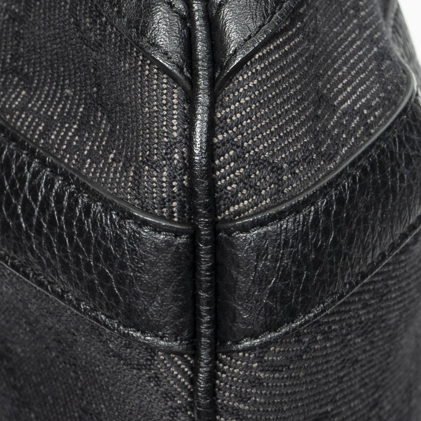 Gucci Convertible Tote Black Denim GG — view 7
