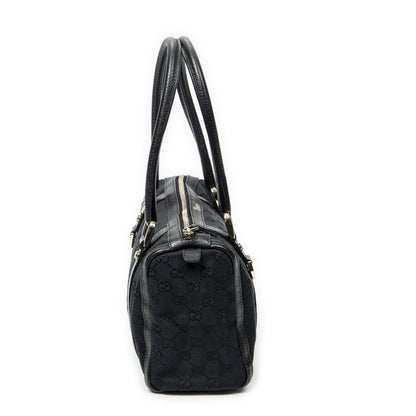 Gucci Abbey Boston Black GG Canvas Messenger — view 4