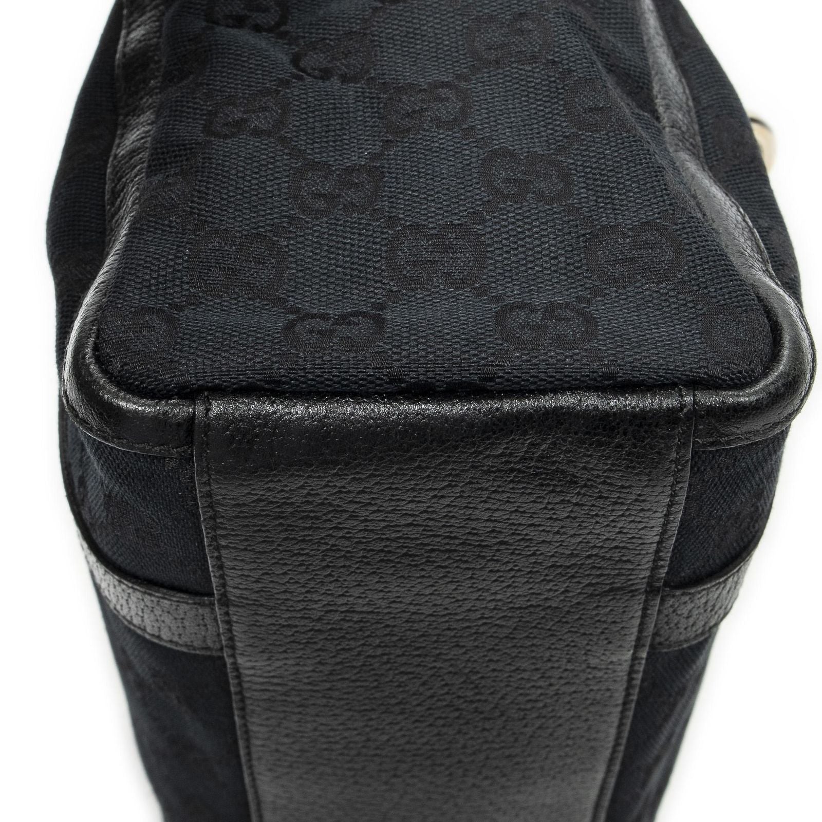 Gucci Abbey Boston Black GG Canvas Messenger — view 8