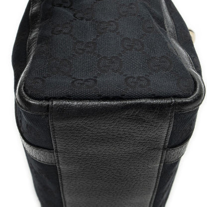 Gucci Abbey Boston Black GG Canvas Messenger — view 8