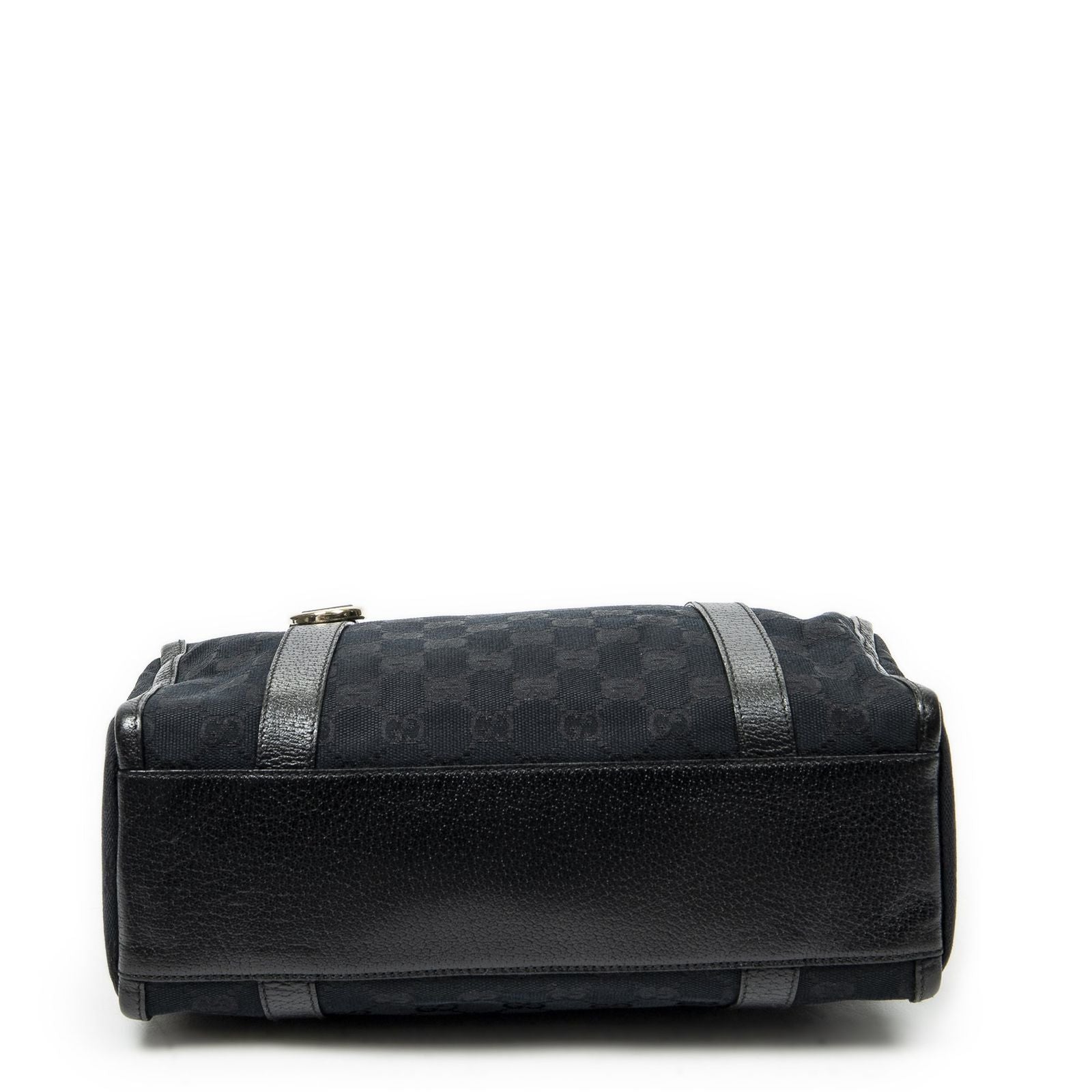 Gucci Abbey Boston Black GG Canvas Messenger — view 6