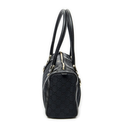 Gucci Abbey Boston Black GG Canvas Messenger — view 3