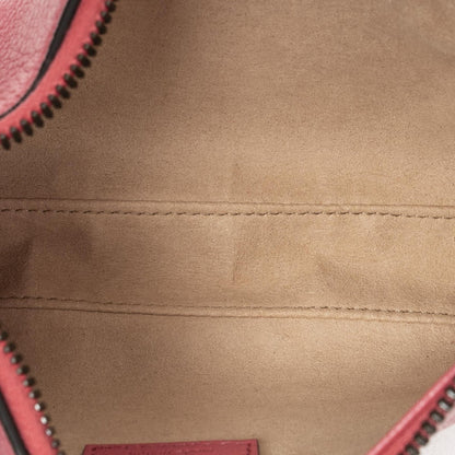 Gucci Mini Aphrodite Pink Gray Calfskin Leather Messenger — view 9