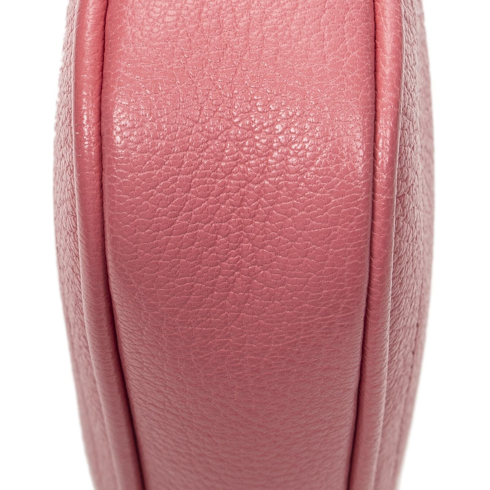 Gucci Mini Aphrodite Pink Gray Calfskin Leather Messenger — view 8