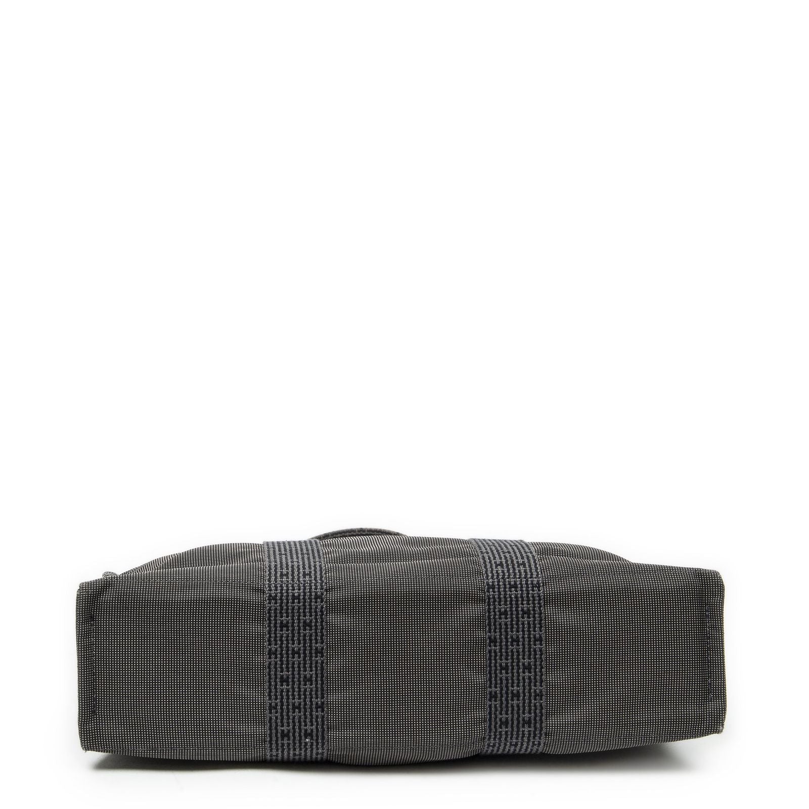 Hermes Her Line Tote Gray Canvas — view 6