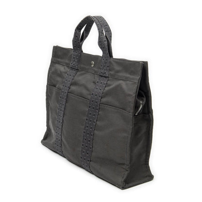 Hermes Her Line Tote Gray Canvas — view 2