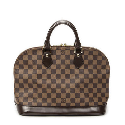 Louis Vuitton Alma Brown Damier Ebene Handbag — view 5