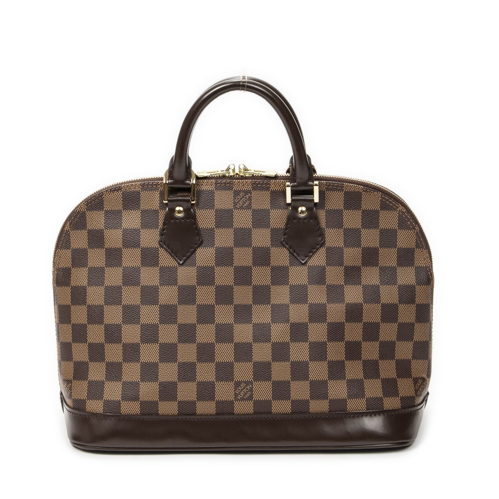 Louis Vuitton Alma Brown Damier Ebene Handbag