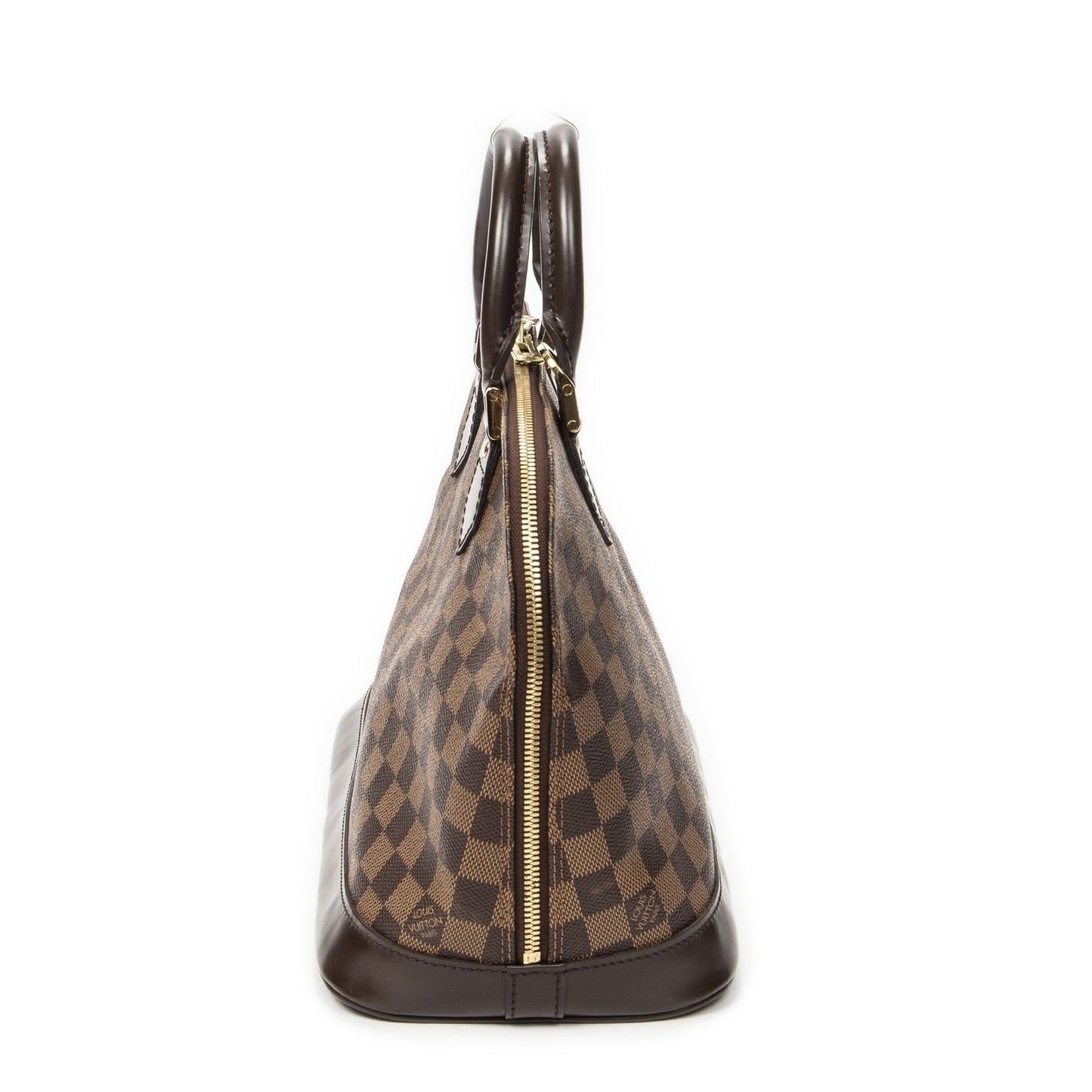 Louis Vuitton Alma Brown Damier Ebene Handbag — view 4