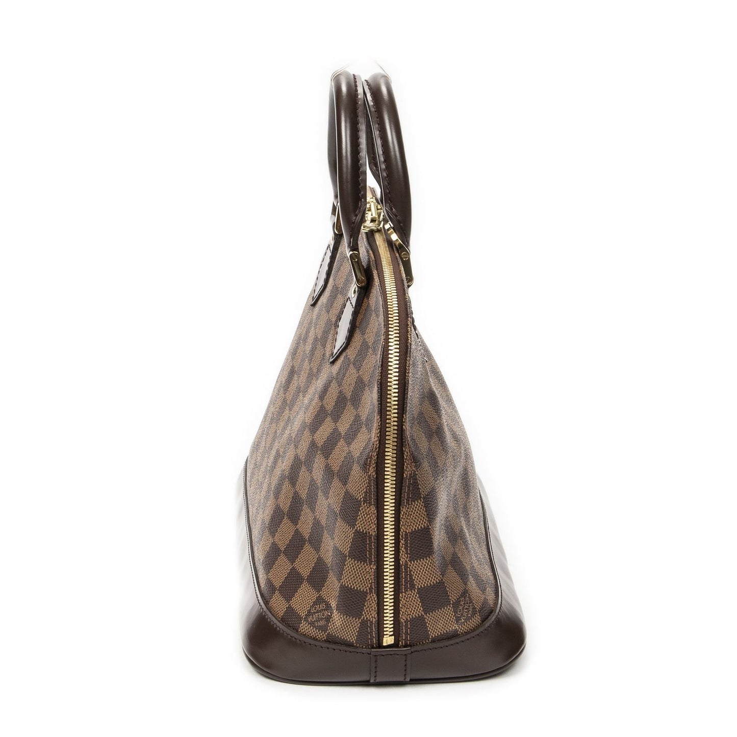 Louis Vuitton Alma Brown Damier Ebene Handbag — view 3