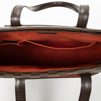 Louis Vuitton Parioli Brown Damier Ebene Tote — view 9