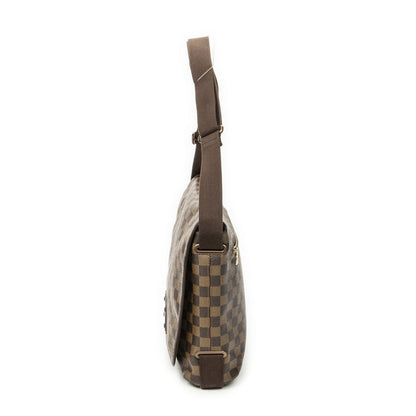 Louis Vuitton Brooklyn Brown Damier Ebene Messenger — view 3