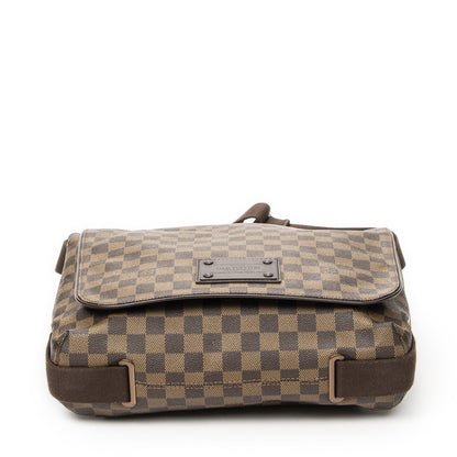 Louis Vuitton Brooklyn Brown Damier Ebene Messenger — view 6