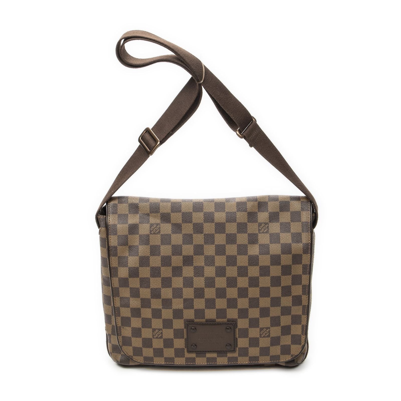 Louis Vuitton Brooklyn Brown Damier Ebene Messenger