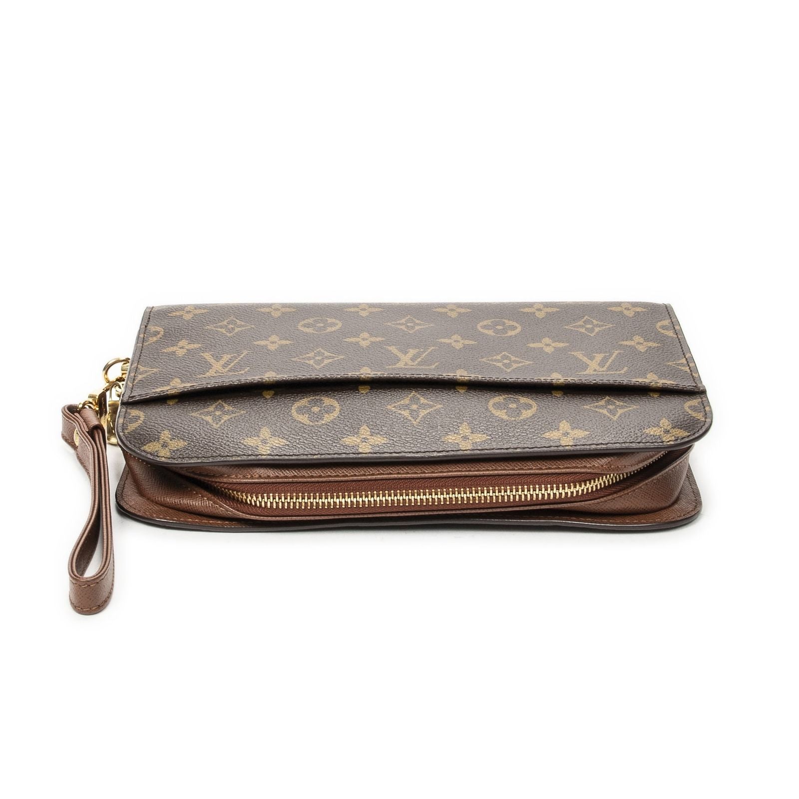 Louis Vuitton Orsay Brown Monogram Canvas Messenger — view 3