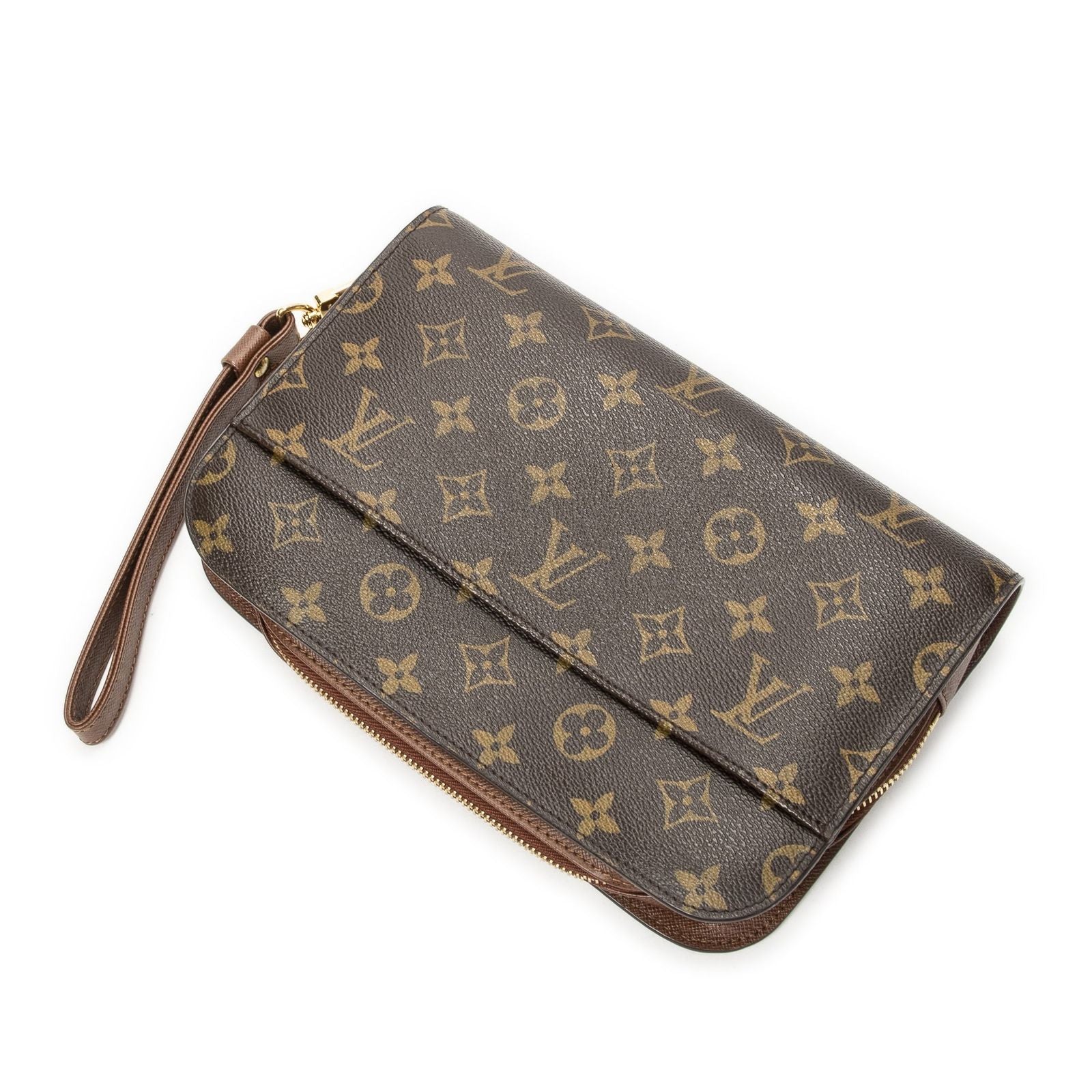 Louis Vuitton Orsay Brown Monogram Canvas Messenger
