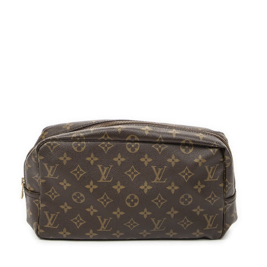 Louis Vuitton Toiletries Pouch Brown Monogram Canvas