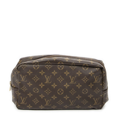 Louis Vuitton Toiletries Pouch Brown Monogram Canvas