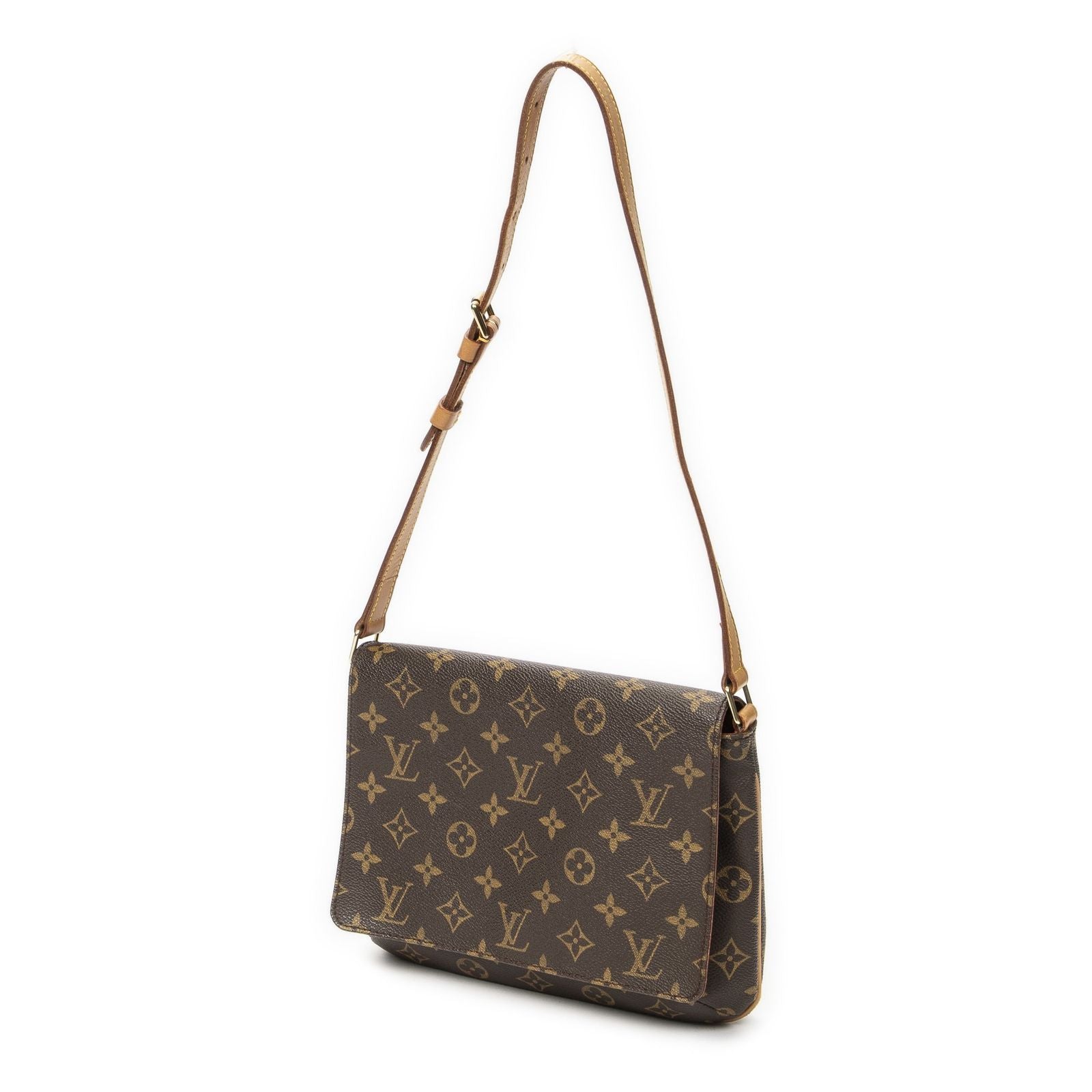 Louis Vuitton Musette Tango Brown Monogram Canvas Messenger — view 2