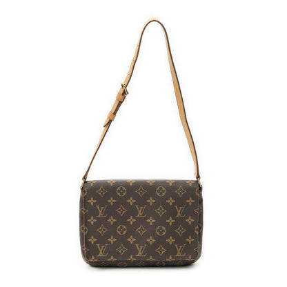 Louis Vuitton Musette Tango Brown Monogram Canvas Messenger
