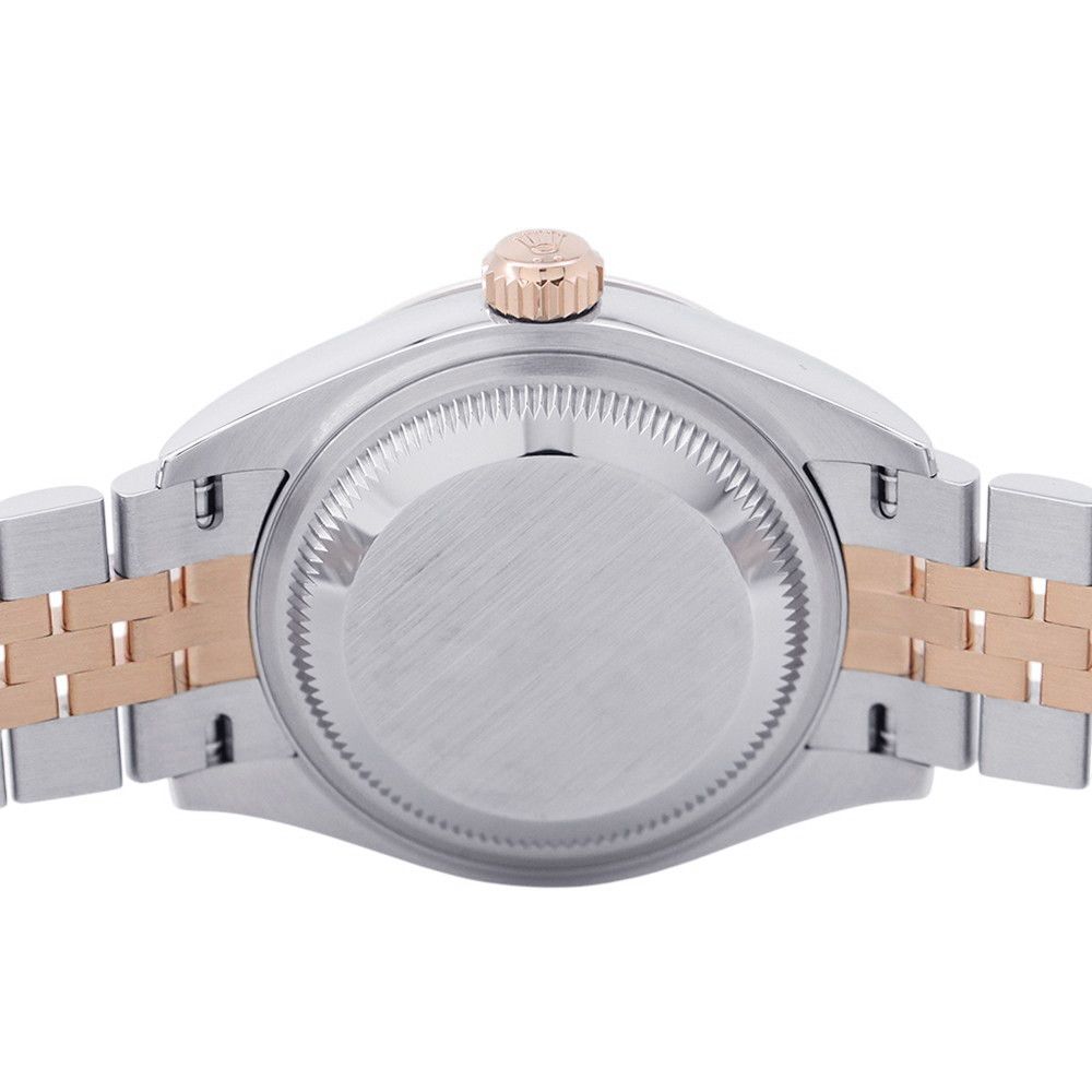 Rolex Datejust SS 18k Pink Gold Watch Olive Green Dial — view 3